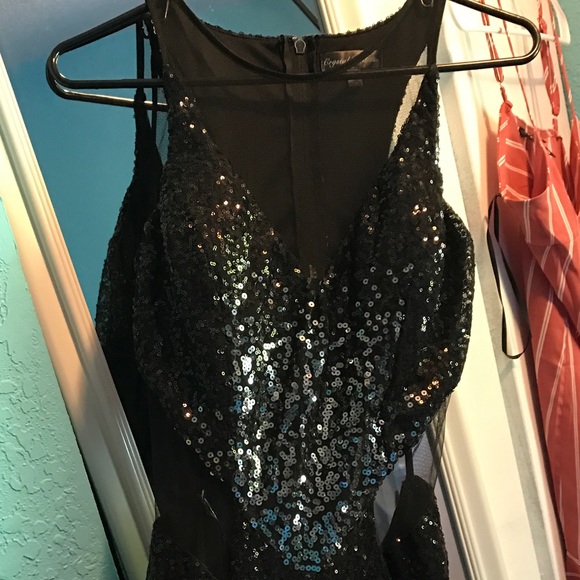 Sequin prom dress - Picture 4 of 7